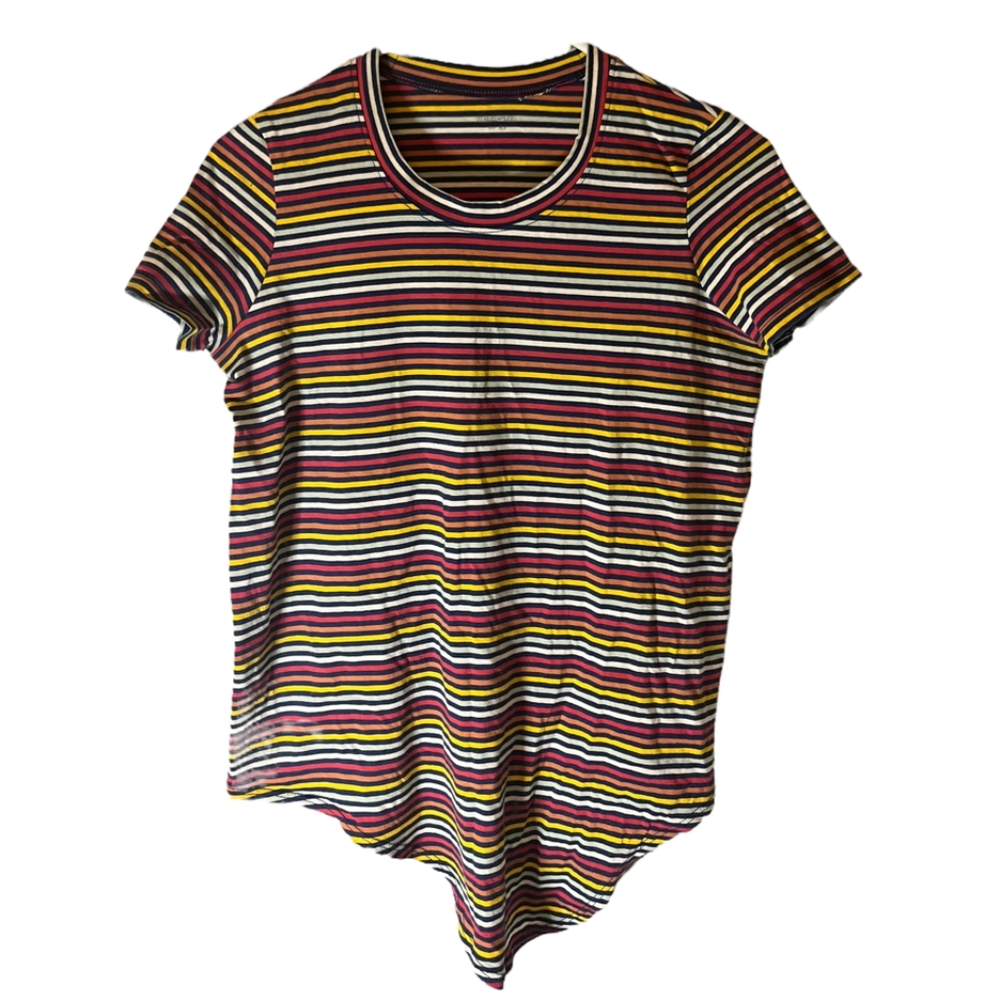 striped madewell top